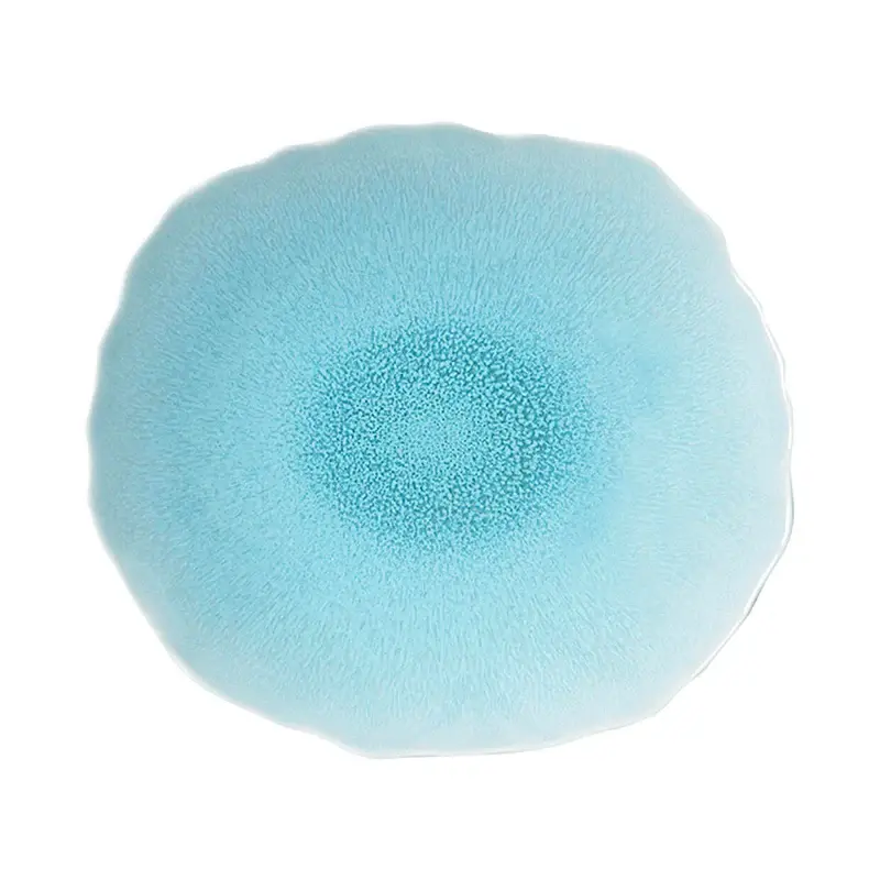 Servírovací talíř XL Plume, Ø 29 cm, modrozelená Atoll