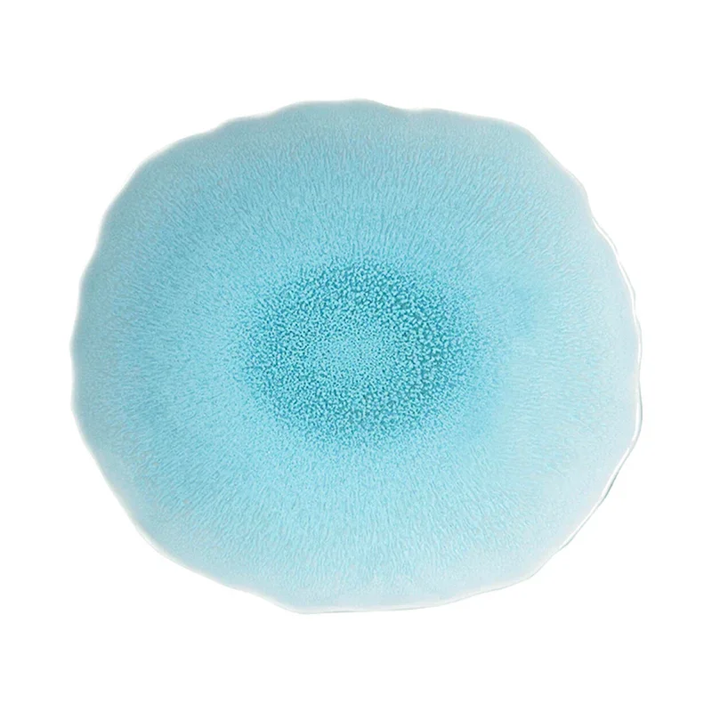 Servírovací talíř XL Plume, Ø 29 cm, modrozelená Atoll