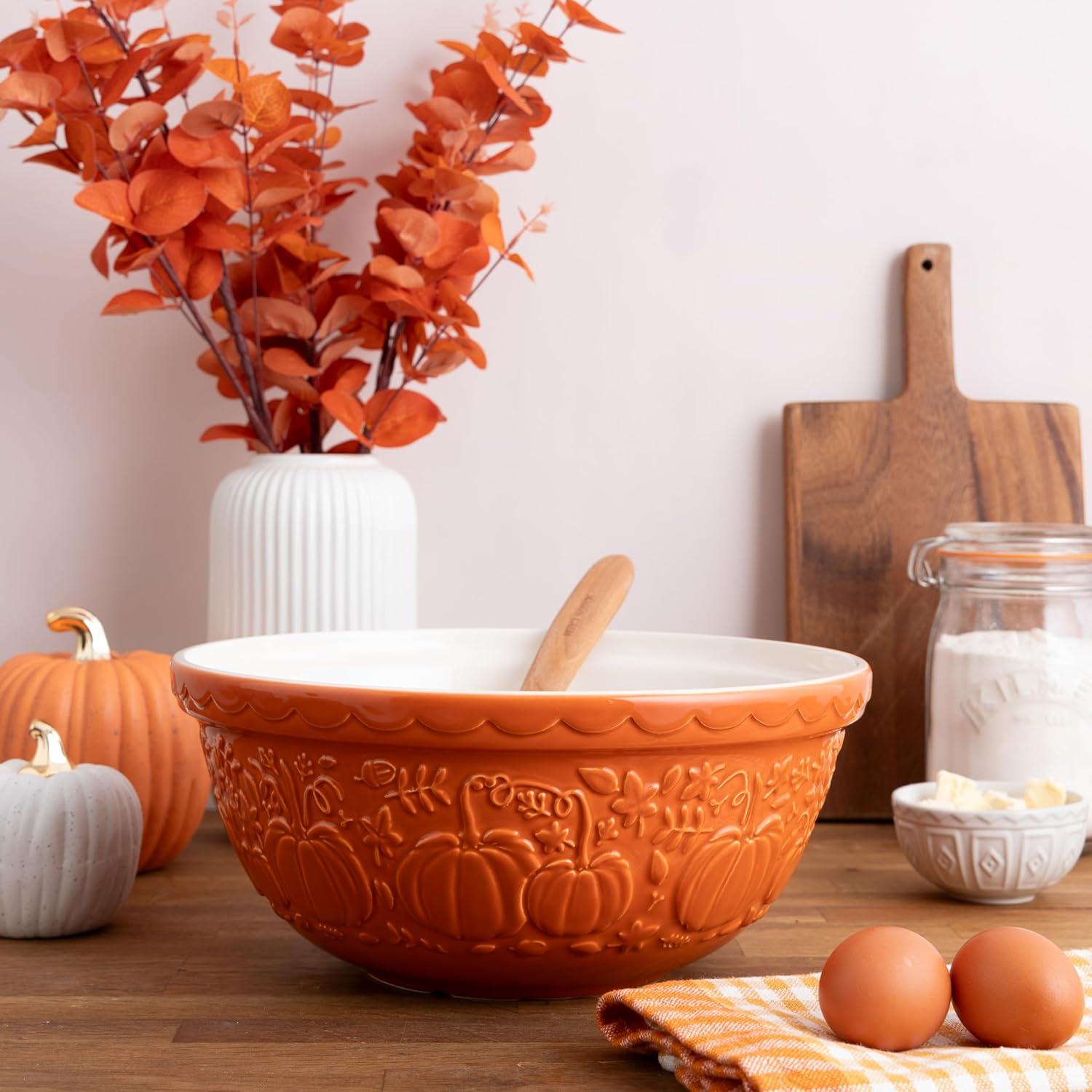 MASON CASH Pumpkin mixing bowl S12 mísa 29cm 4l oranžová 