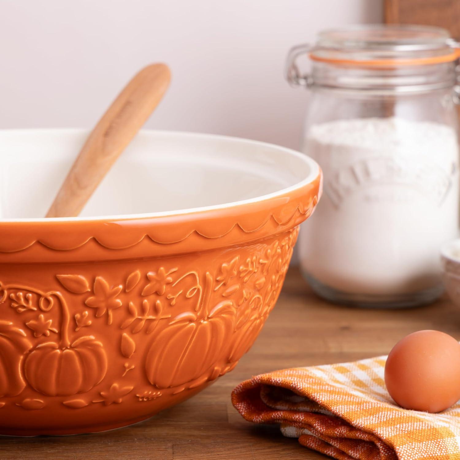 MASON CASH Pumpkin mixing bowl S12 mísa 29cm 4l oranžová 