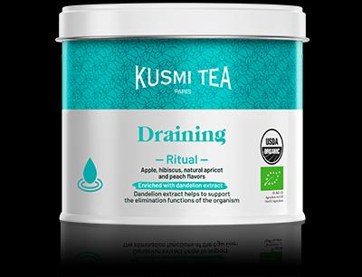 Porcovaný ovocný čaj na odvodnění organismu Ritual Draining, 18 sáčků