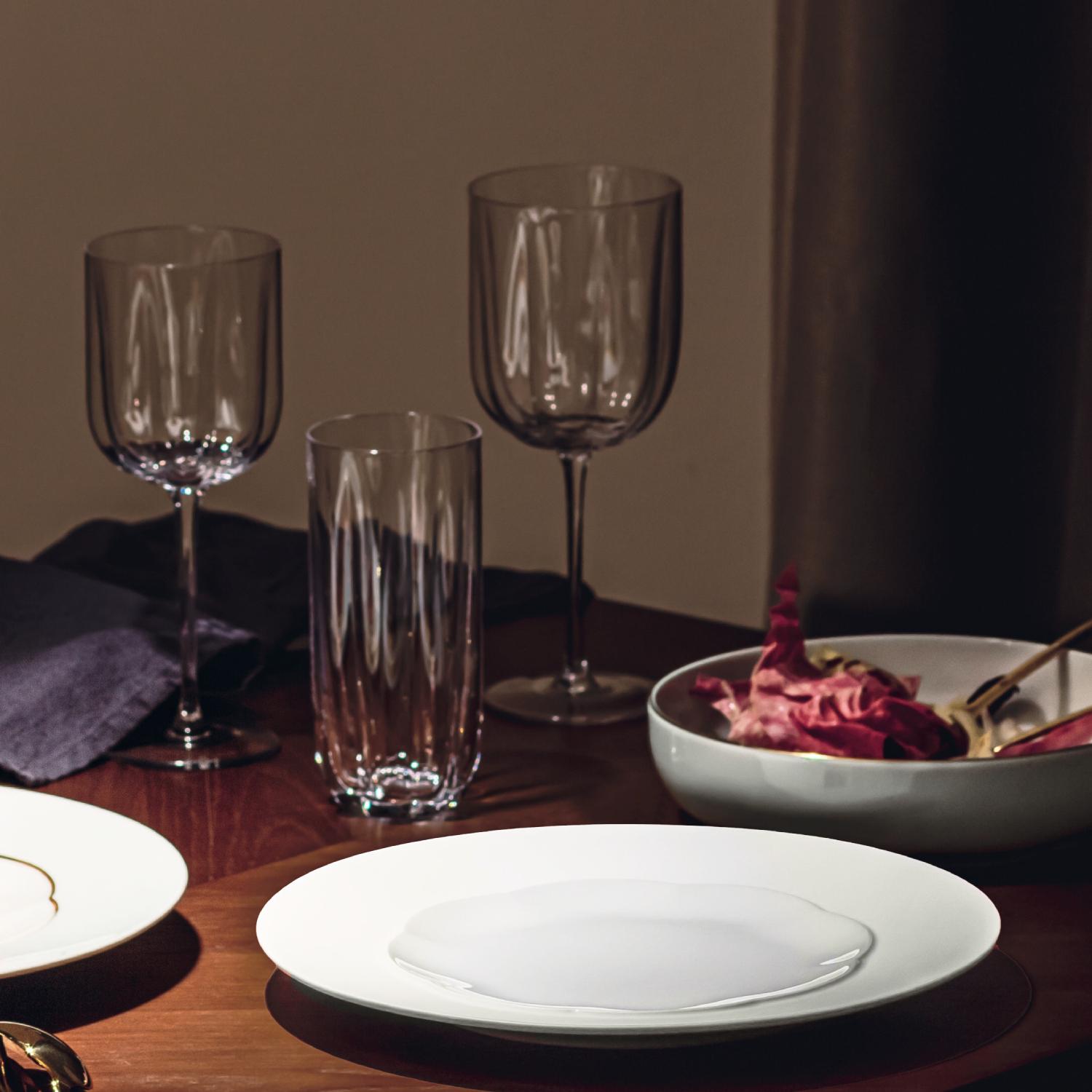 Vysoká křišťálová sklenice Sonetto, 0,44 l