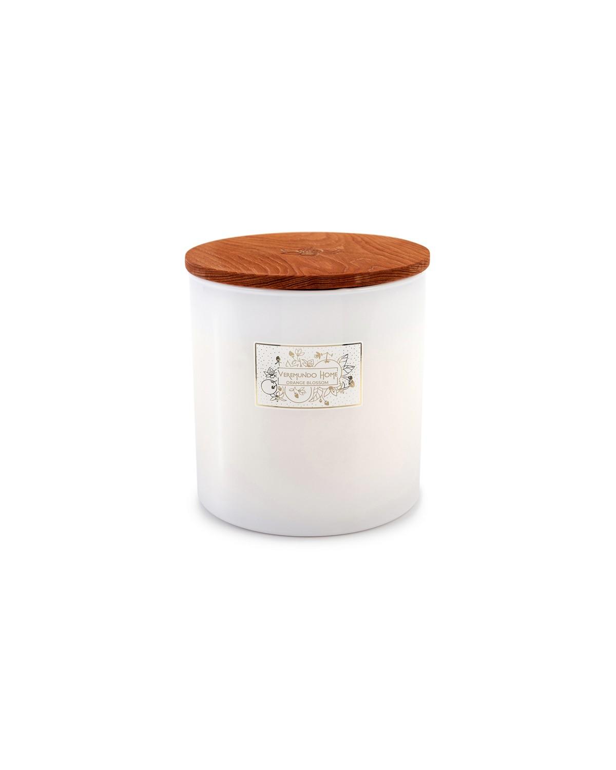 Vonná svíčka Paris Orange Blossom, 1,5 kg, bílá