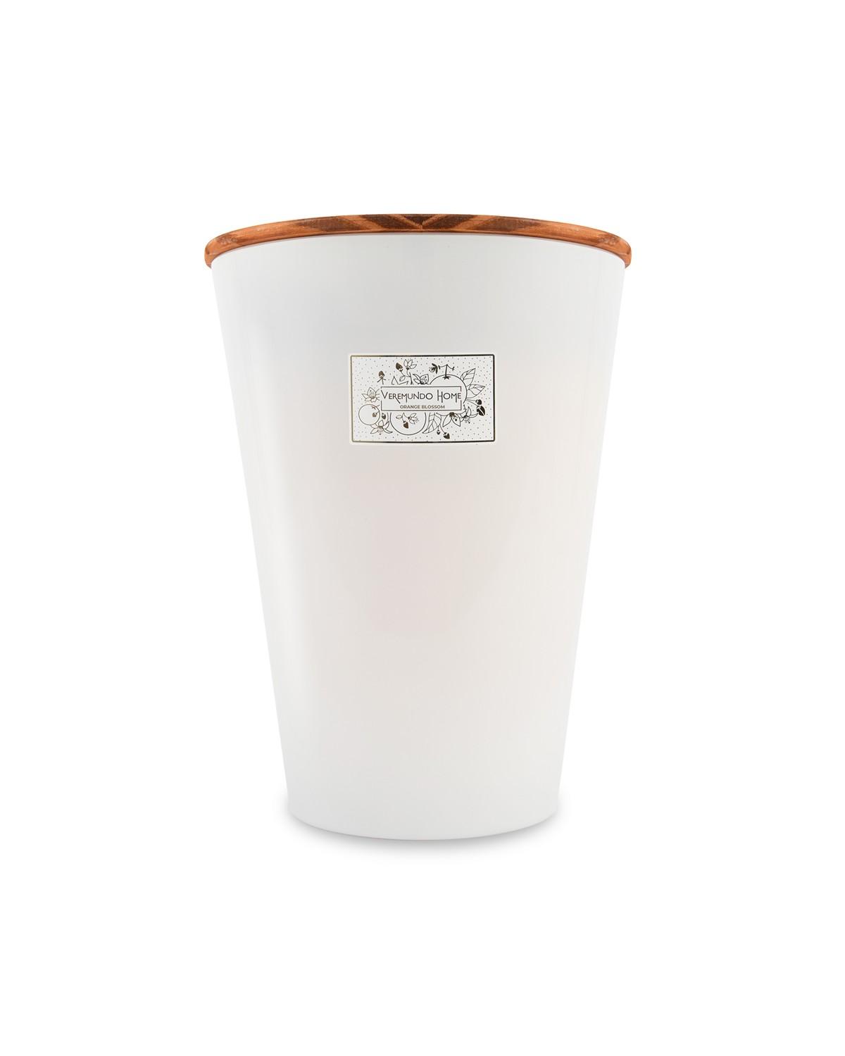 Vonná svíčka Paris Orange Blossom, 3,45 kg, bílá