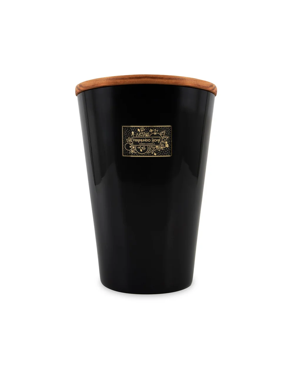 Vonná svíčka Paris Amber Santal, 3,45 kg, černá