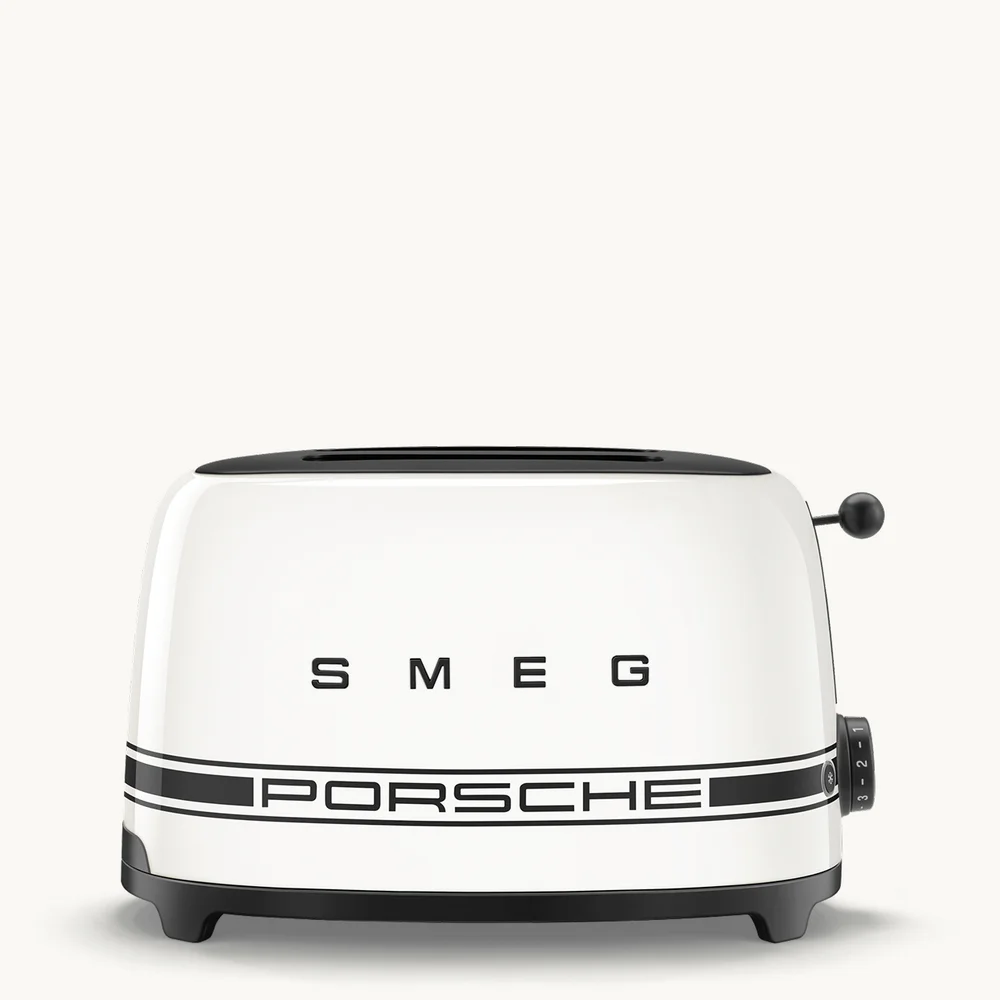 Toustovač Porsche x SMEG, 50's Retro Style, 2x2 950 W, bílá
