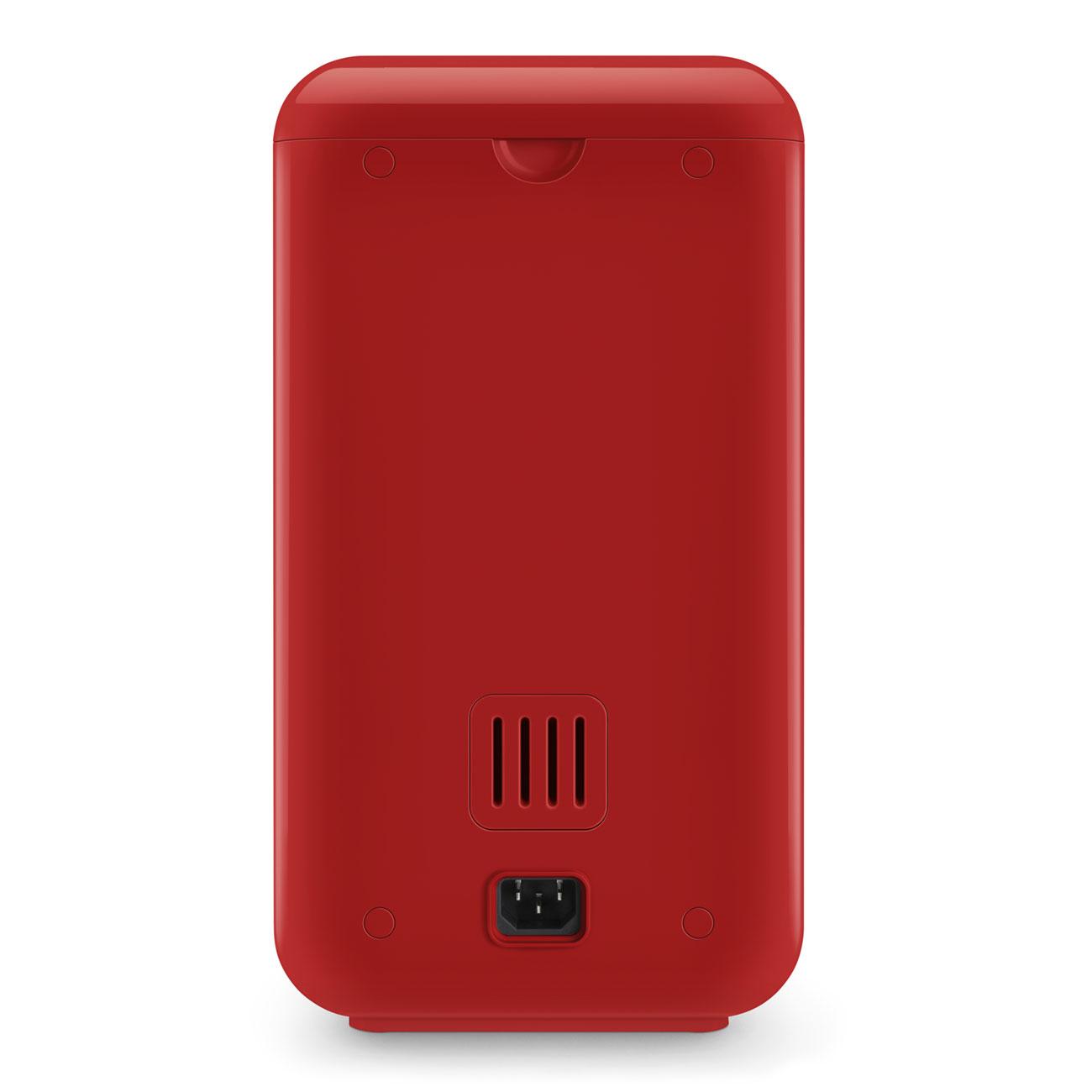 Automatický kávovar na cappuccino Porsche x SMEG 917 Salzburg, BCC12, 19 barů, červená