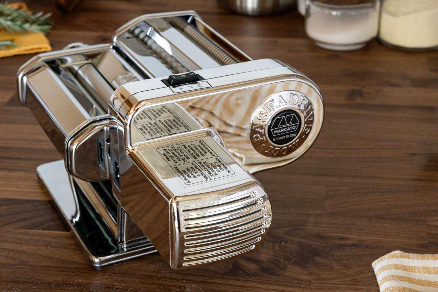 Elektrický strojek na těstoviny Atlasmotor+, nerez