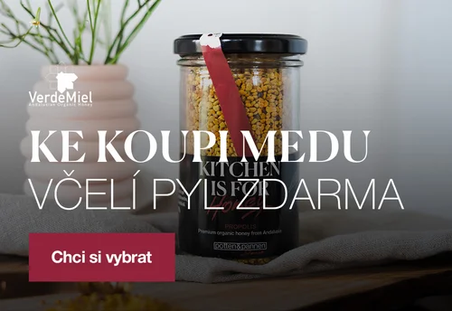 Při koupi medu včelý pyl zdarma