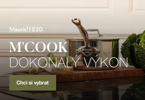 Když se vaření stává uměním. M’Cook od Mauviel 1830 – spojení krásy, výkonu a tradice.