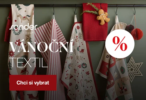 Vánoční textil Sander