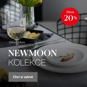 Dejte svému stolování nový rozměr. NewMoon přináší estetiku, která inspiruje a zanechá dojem.