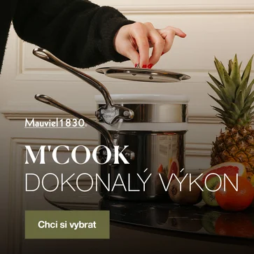 Když se vaření stává uměním. M’Cook od Mauviel 1830 – spojení krásy, výkonu a tradice.
