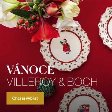 Objevte kouzlo vánočního porcelánu Villeroy & Boch, který promění každý stůl ve sváteční zážitek. Dokonalá harmonie tradice, elegance a vánoční radosti.