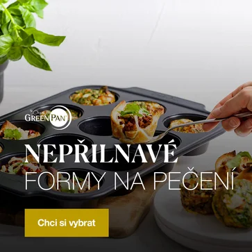 Nepřilnavé formy na pečení GreenPan přináší zdravější a snazší způsob, jak připravit dokonale nadýchané dezerty i slané pečivo.