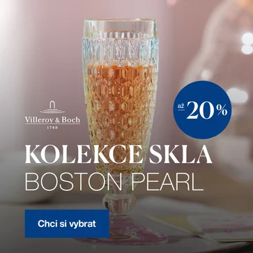 Kolekce skla Boston Pearl