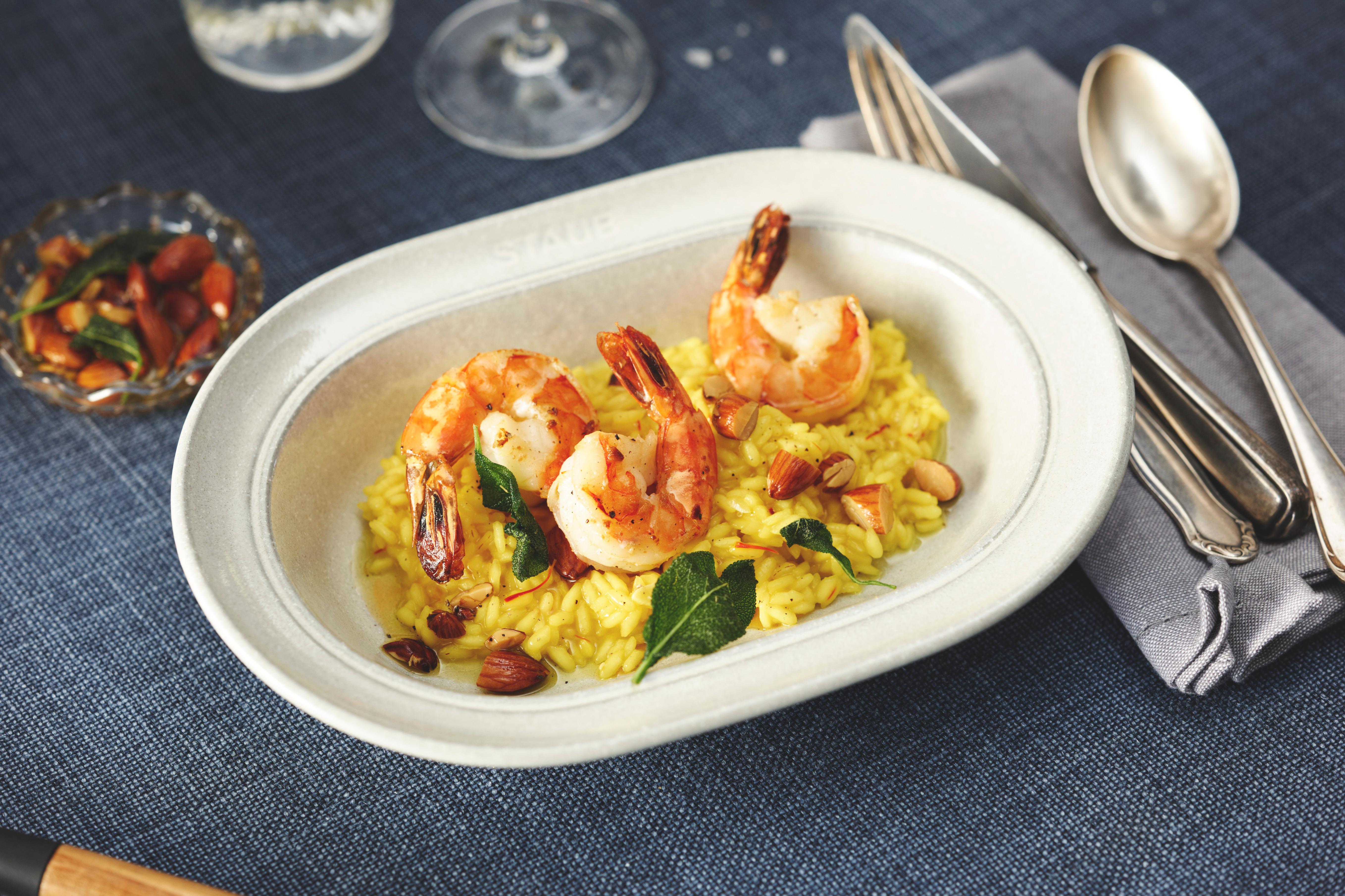 Šafránové rizoto podle Zdeňka Pohlreicha