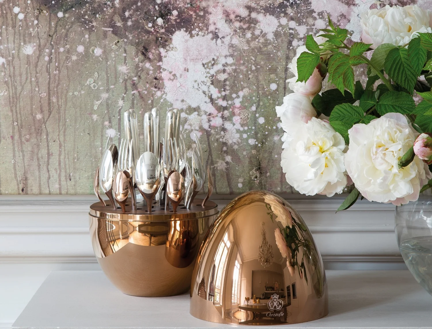 Mood by Christofle, sada postříbřených příborů, 24 ks