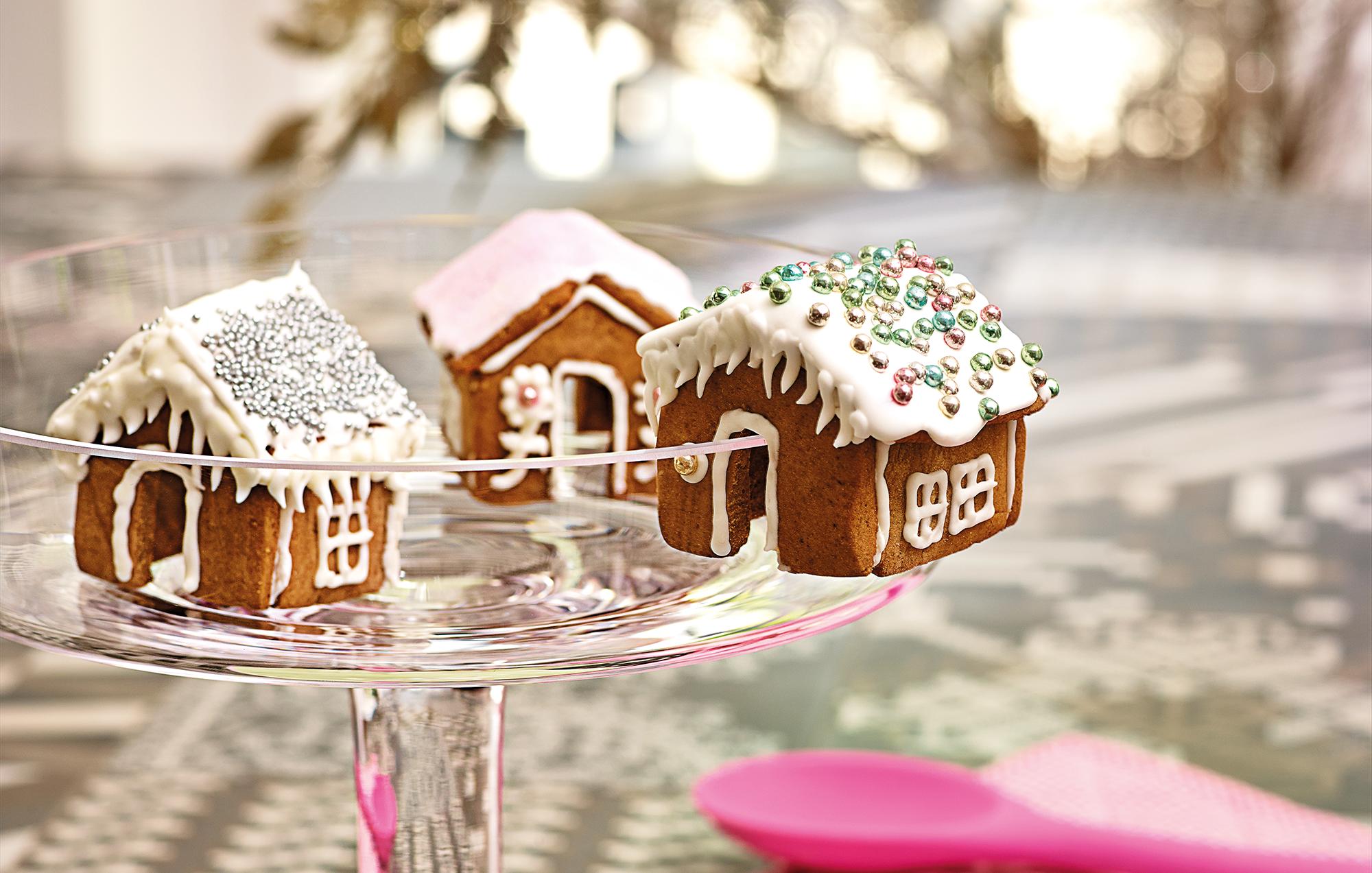 Recept na mini perníkové chaloupky