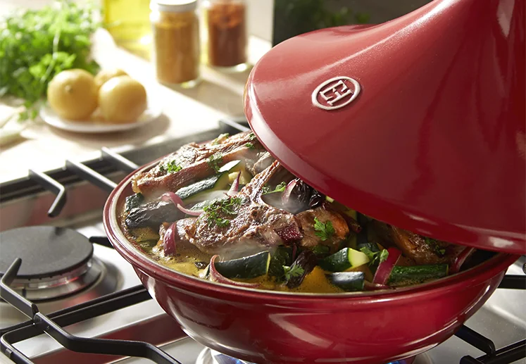 Jarní hovězí tajine na paprice