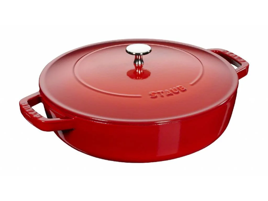 Litinový kastrol s poklicí Staub Chistera, 28 cm