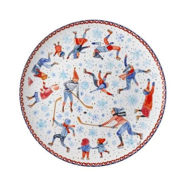 Vánoční talíř Rosenthal z kolekce 2018