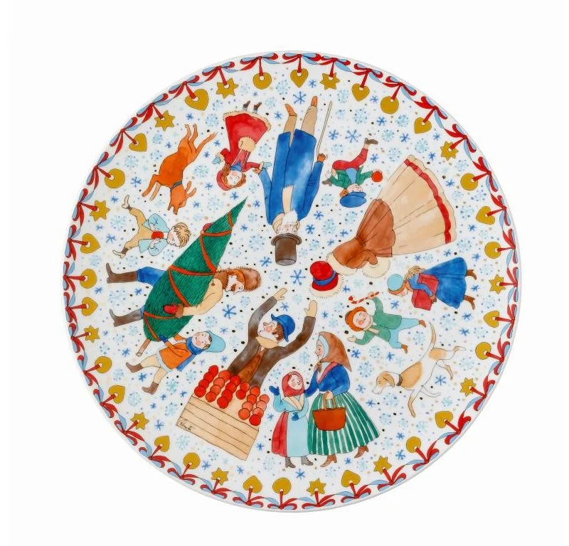 Vánoční talíř Rosenthal z kolekce 2019&nbsp;
