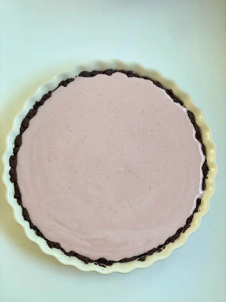 Koláčová forma Emile Henry, slonová kost, průměr 29,5 cm