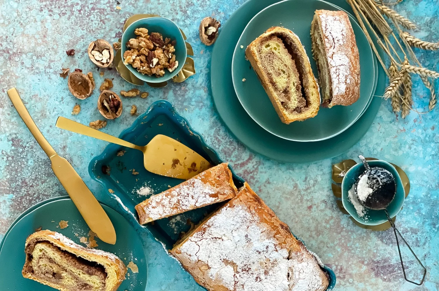 Adventní výzva - Kynutý závin s ořechovou náplní podle Pepy Maršálka