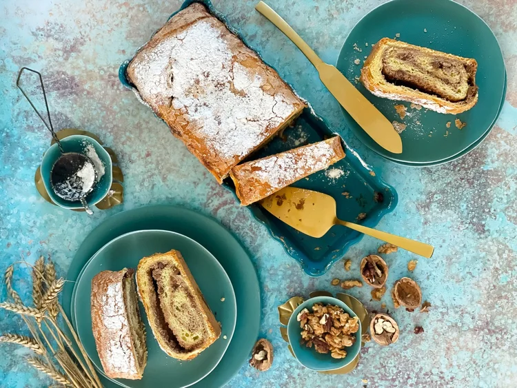 Adventní výzva - Kynutý závin s ořechovou náplní podle Pepy Maršálka