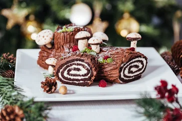 Bûche de Noël aneb vánoční polínko podle Marie-Hélène