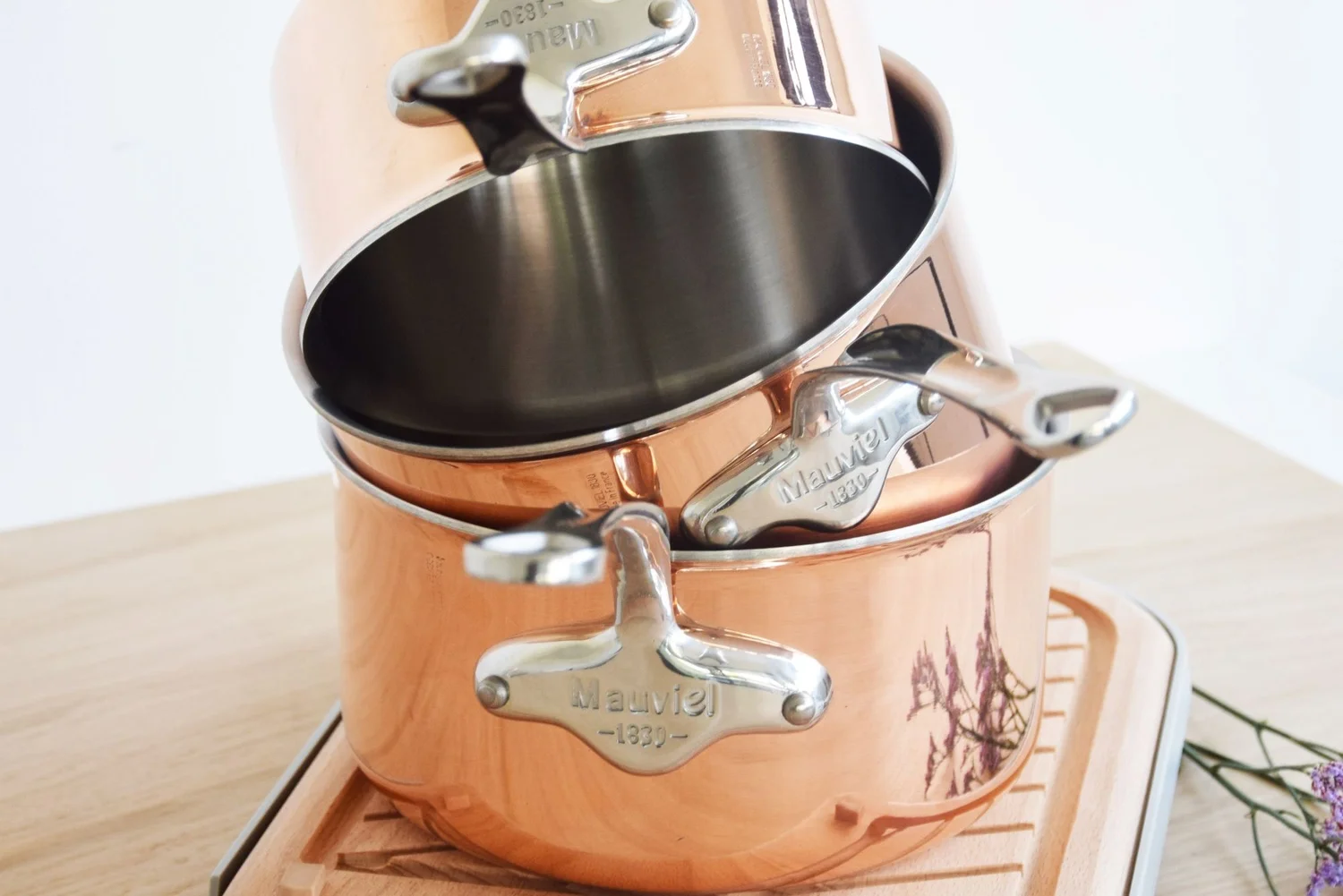 Měděné hrnce Mauviel