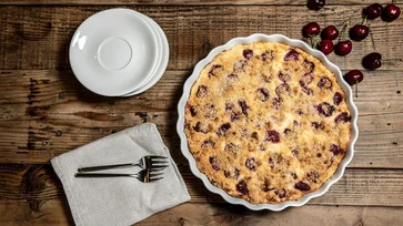 Päťminutový ovocný koláč podľa Dvoch otcov