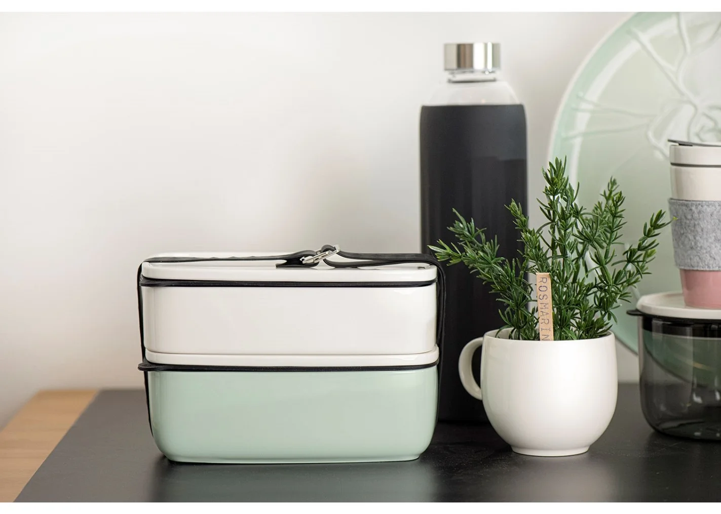 Villeroy &  Boch, Like To Go & To Stay svačinový a obědový box, 20 x 13 cm, 2 ks