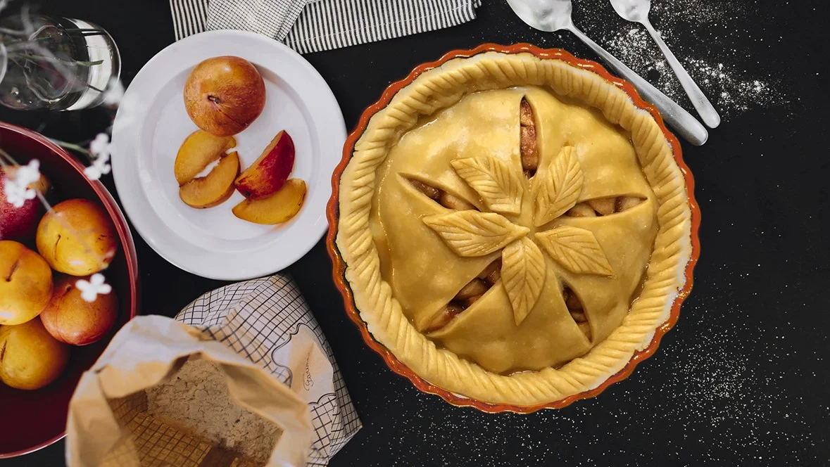 Tradiční americký jablečný koláč