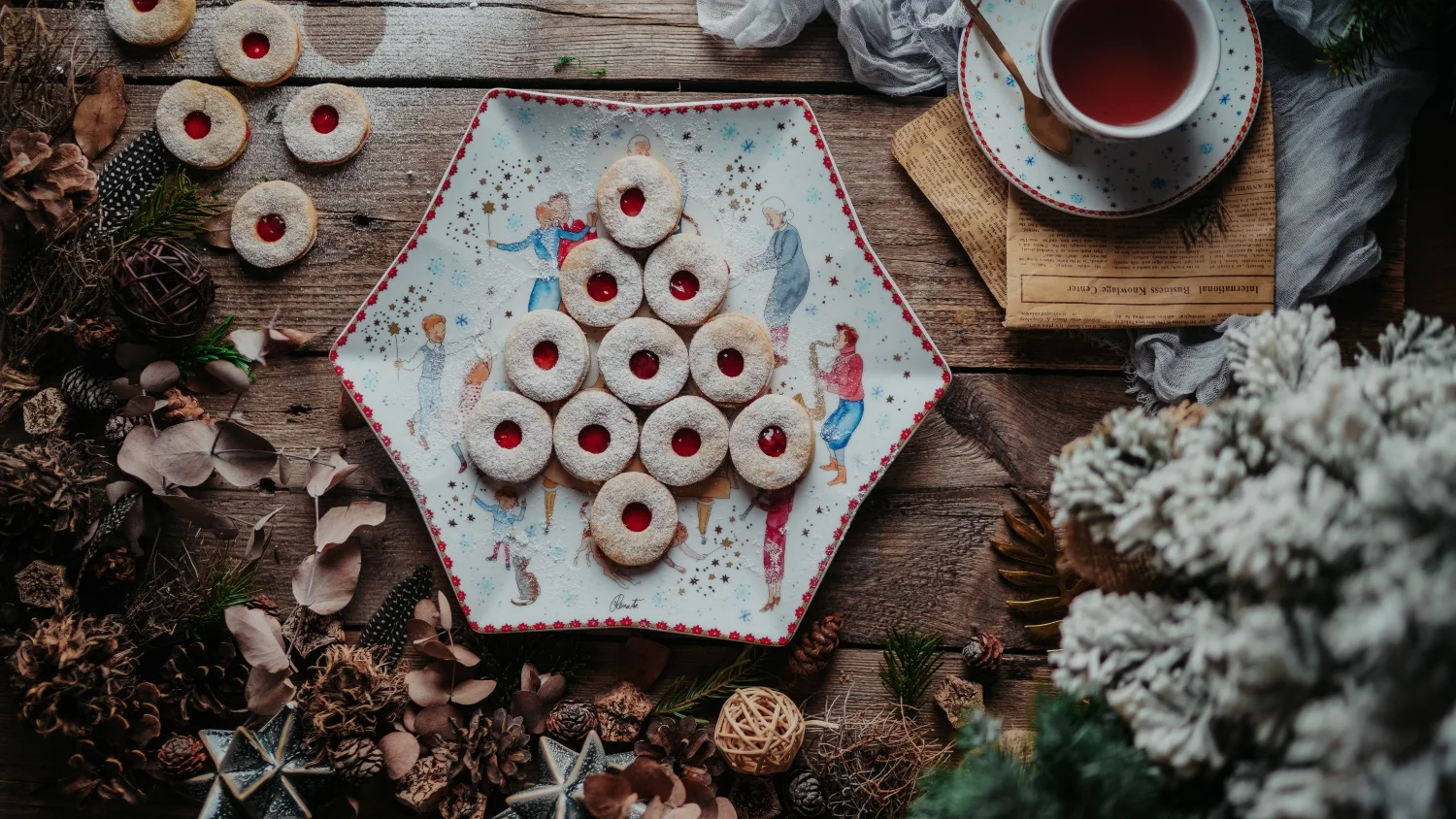 Dokonale křehká linecká kolečka