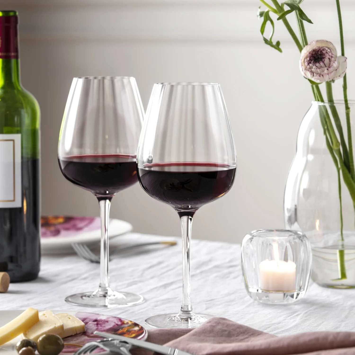 Sklenice na červené víno Villeroy & Boch Rose Garden