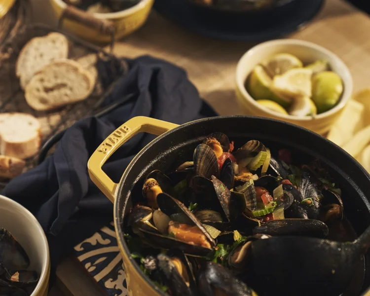 Slávky s feniklom a pastisom