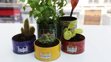 Recyklace je legrace aneb druhý život kovových dóz Kusmi Tea