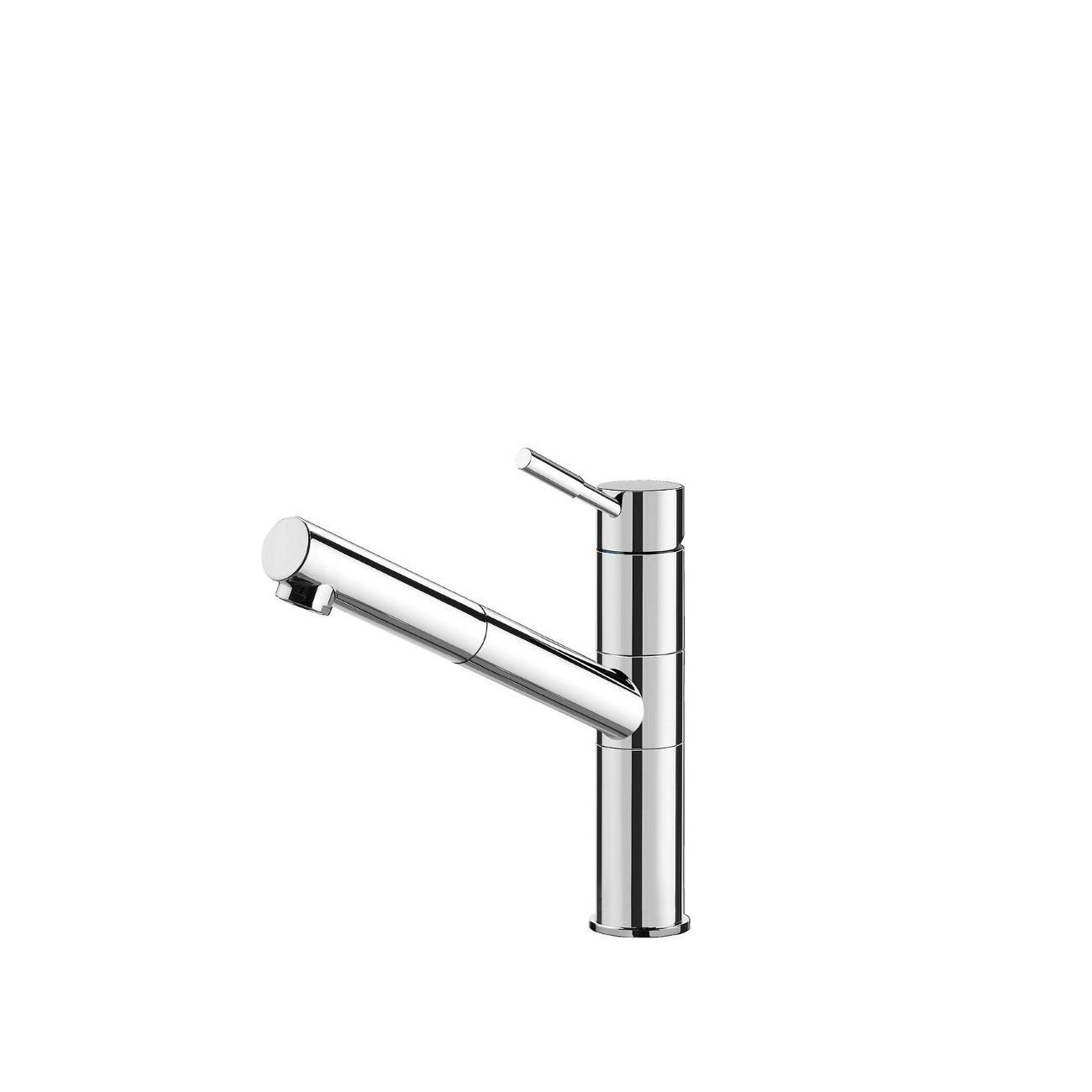 Páková baterie MD15CR, výška 261 mm, výsuvná sprcha s 1 tryskovým systémem, chromová