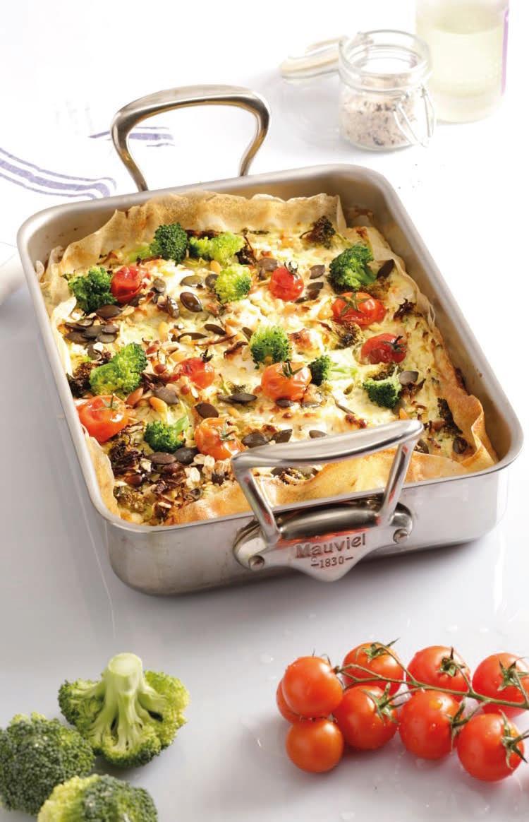 Nerezový pekáč s roštom M´Cook, 35 x 25 cm