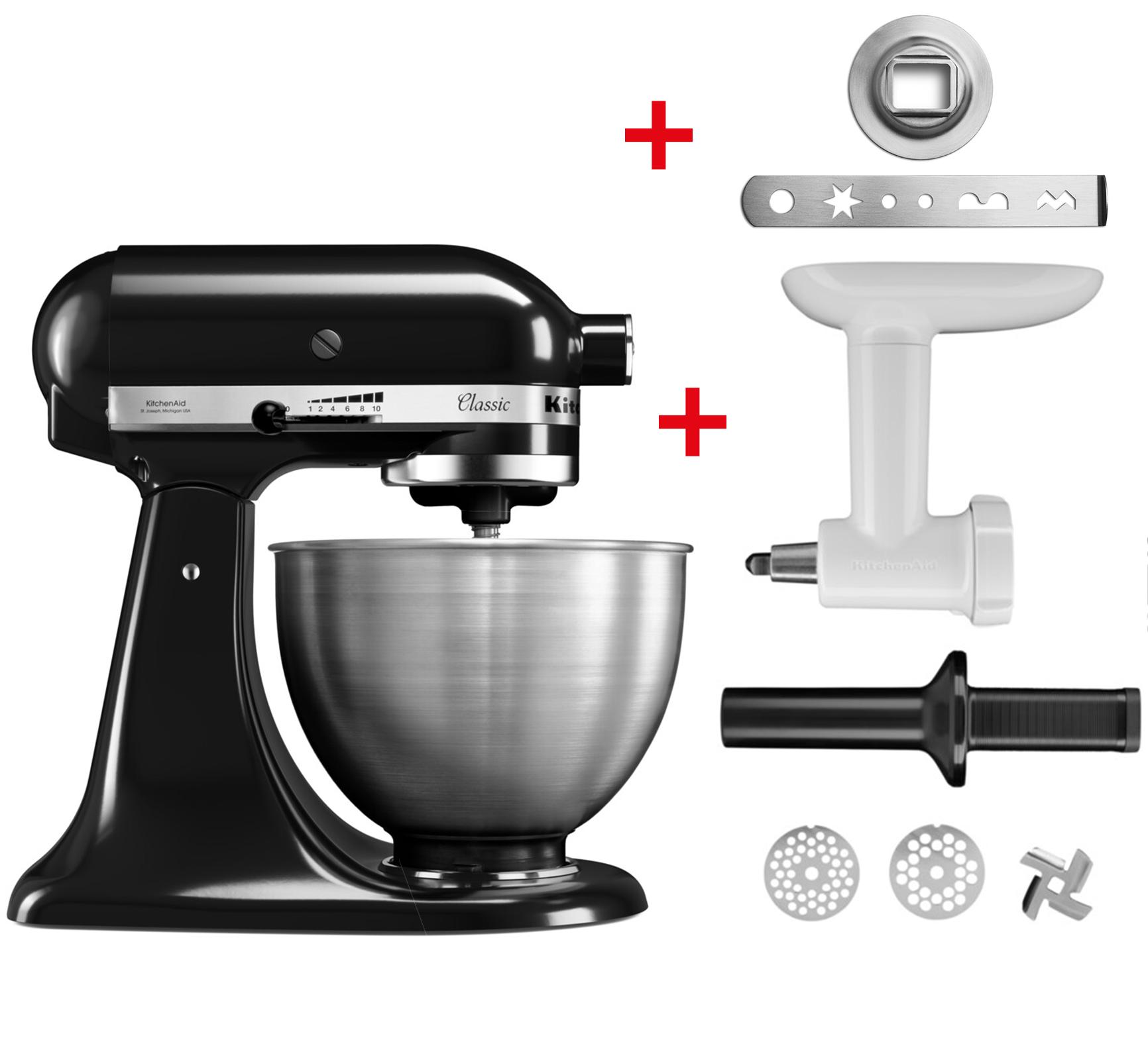 KitchenAid BUNDLECLASSICCOOKIEBM (5K45SSEBM+5KSMFGA+KCCA) (EOL)