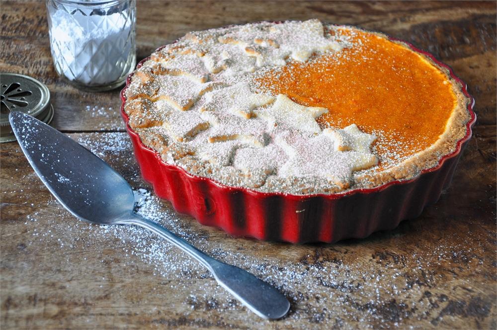 Sada foriem na koláče, Ø 28 cm granátová + Ø 24,5 cm slonovinová kosť