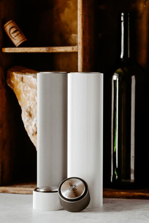 PEUGEOT LINE REVERSE elektrická vývrtka 21 cm, aluminiová světlá 