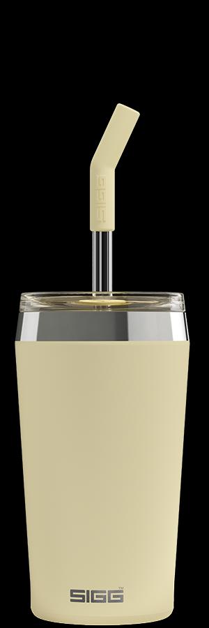 Nerezový termohrnček Helia Optimistic Yellow, 0,45 l