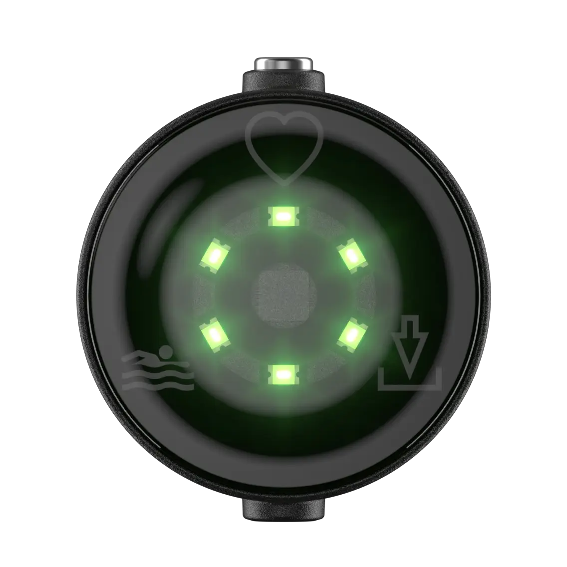 Optický snímač tepovej frekvencie Verity Sense, čierny