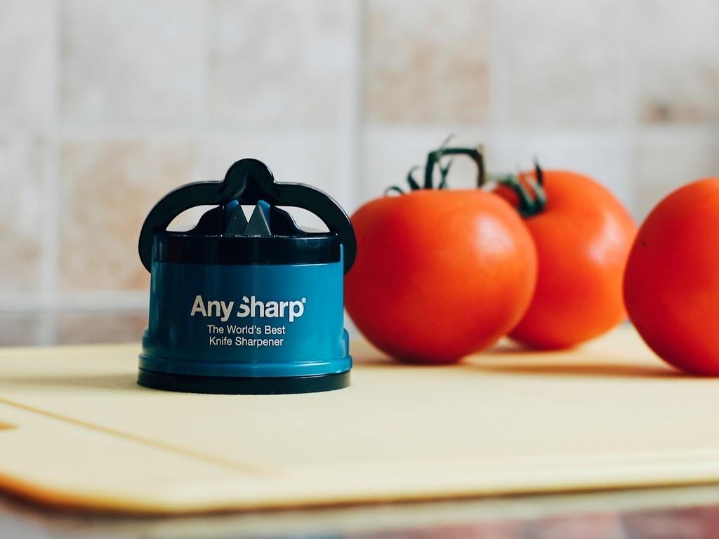 Brúska na nože Elite s plastovým telom, sivá