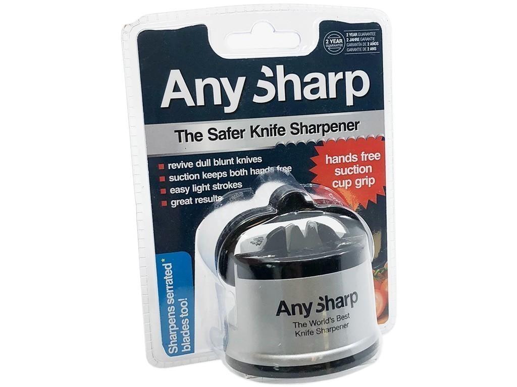 Brúska na nože Elite s plastovým telom, sivá