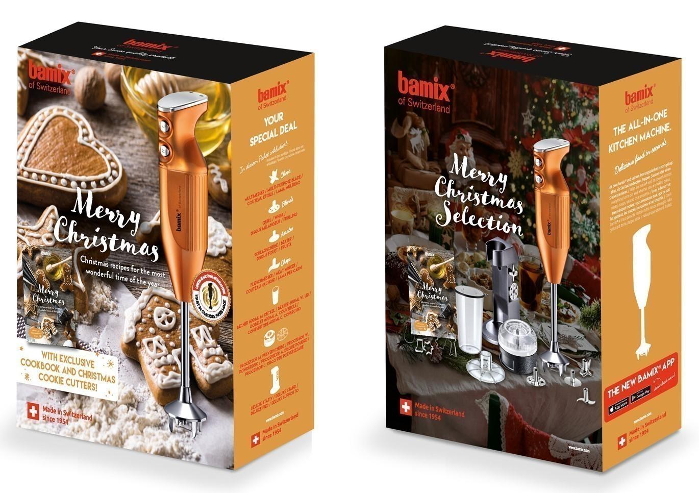 Bamix Xmas Edice M200 metalický červený  (EOL)