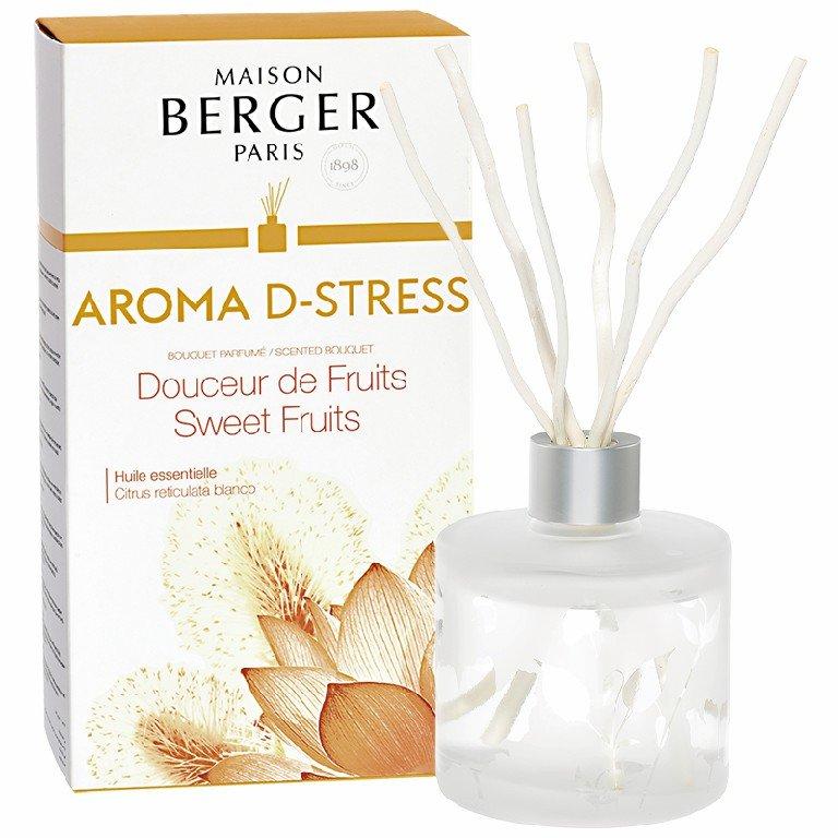BERGER Aroma D-Stress Sweet Fruits/Sladké ovoce difuzér s náplní 0,18l